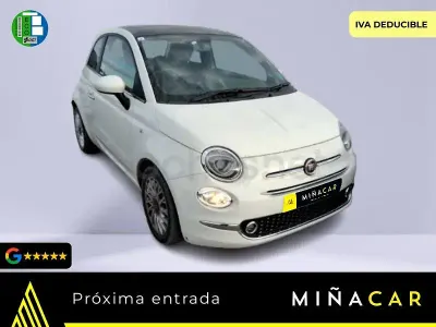 Usado Fiat 500 70 CV (51 kW) 2024 Blanco Berlina