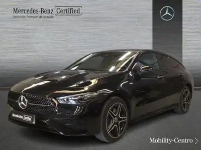 Usado Mercedes CLA250e 218 CV (160 kW) 2025 Negro Coupe