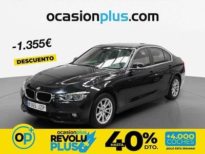 Usado BMW 318 150 CV (110 kW) 2017 Negro Berlina