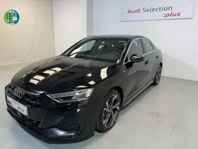 Usado Audi A3 S-Line 150 CV (110 kW) 2025 Negro Berlina