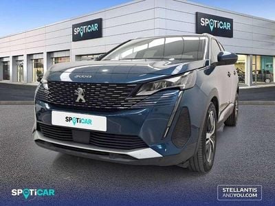 Azul Usado 2021 Peugeot 3008 Allure Monovolumen | 15.700 € (Precio justo)
