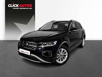 Usado VW T-Roc Life 110 CV (80 kW) 2023 Negro SUV