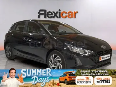 Usado Hyundai i20 100 CV (73 kW) 2024 Negro Utilitario