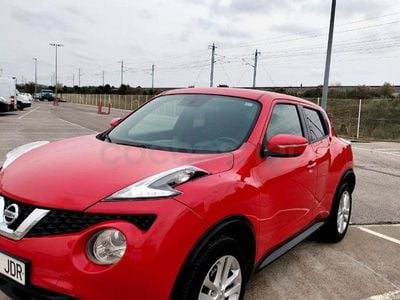 Usado Nissan Juke Acenta 110 CV (80 kW) 2015 Rojo SUV