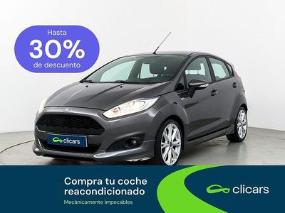 Usado Ford Fiesta ST-Line 120 CV (88 kW) 2017 Gris / plata Berlina