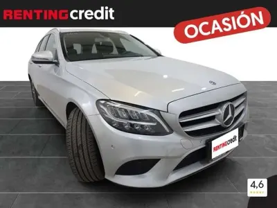 Usado Mercedes C200 160 CV (117 kW) 2019 Plateado Familiar