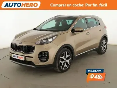Usado Kia Sportage GT-Line 177 CV (130 kW) 2017 Gris / plata SUV
