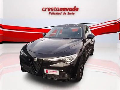 Usado Alfa Romeo Stelvio Sprint 190 CV (139 kW) 2022 Negro SUV