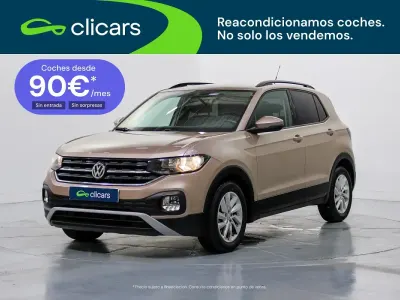 Usado VW T-Cross Advance 95 CV (69 kW) 2019 Verde SUV