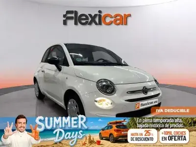 Usado Fiat 500 70 CV (51 kW) 2023 Blanco Utilitario