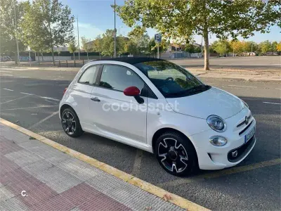 Usado Fiat 500C Sport 69 CV (50 kW) 2020 Blanco Descapotable