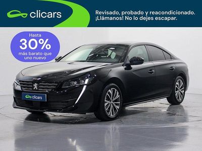 Usado Peugeot 508 Allure 130 CV (95 kW) 2022 Negro Berlina