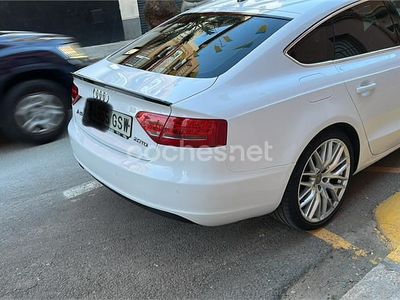 Usado Audi A5 Sportback 170 CV (125 kW) 2010 Blanco Utilitario