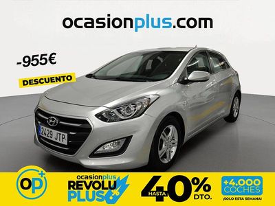 Usado Hyundai i30 100 CV (73 kW) 2016 Gris