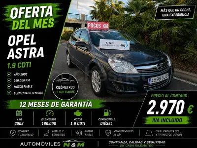 Używany Opel Astra Energy 120 KM (88 kW) 2008 Szary Sedan/Limuzyna