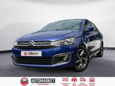 Usado Citroën C-Elysee I Shine 102 CV (75 kW) 2018 Azul Berlina