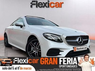 Usado Mercedes E220 194 CV (142 kW) 2018 Blanco Coupe