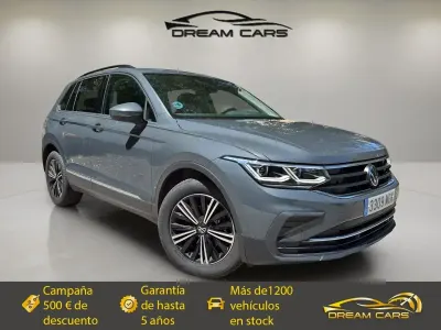 Usado VW Tiguan Life 122 CV (89 kW) 2023 Gris SUV