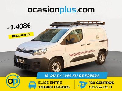 Usado Citroën Berlingo 102 CV (75 kW) 2023 Blanco Monovolumen