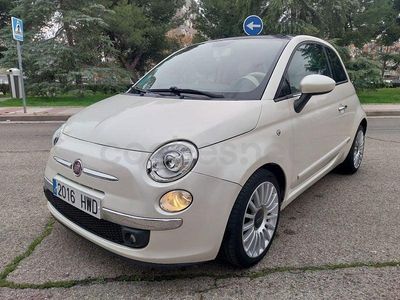 Usado Fiat 500 Lounge 85 CV (62 kW) 2014 Blanco Berlina