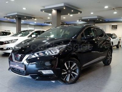 Usado Nissan Micra 90 CV (66 kW) 2018 Negro Utilitario