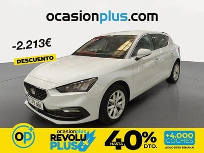 Usado Seat Leon Style 116 CV (85 kW) 2025 Blanco Berlina