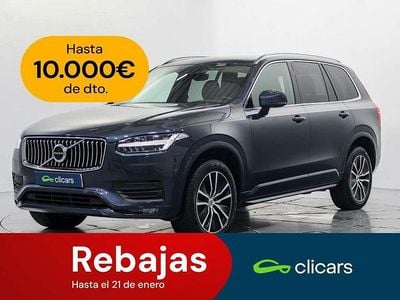 Azul Usado 2021 Volvo XC90 Momentum SUV | 38.690 € (Precio justo)
