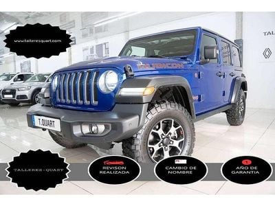 Usado Jeep Wrangler Unlimited Rubicon 268 CV (197 kW) 2019 Azul SUV