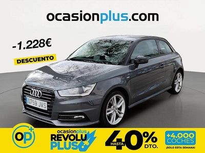 Usado Audi A1 S-Line 150 CV (110 kW) 2016 Gris Utilitario