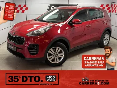 Usado Kia Sportage 132 CV (97 kW) 2017 Rojo SUV