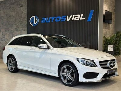 Käytetty Mercedes C250 AMG line 204 HP (150 kW) 2016 Valkoinen Farmari