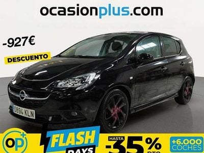 Usado Opel Corsa Selective 90 CV (66 kW) 2018 Negro Utilitario