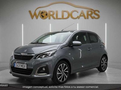 Usado Peugeot 108 Active 72 CV (52 kW) 2021 Gris