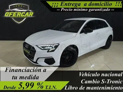 Usado Audi A3 150 CV (110 kW) 2022 Blanco Berlina
