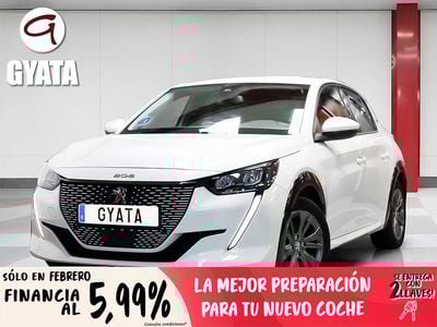 Usado Peugeot e-208 Allure 100 kW (136 CV) 2020 Blanco Utilitario