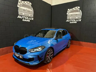 Usado BMW 128 M Performance 265 CV (194 kW) 2021 Azul Berlina