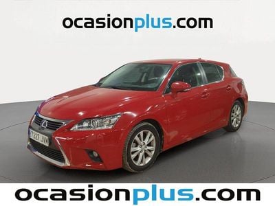 Usado Lexus CT200h Executive Line 136 CV (100 kW) 2016 Rojo Utilitario
