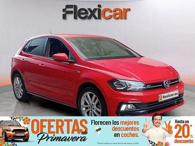 Usado VW Polo R-line 95 CV (69 kW) 2021 Rojo Berlina