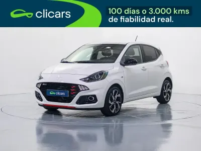 Usado Hyundai i10 N Line 84 CV (61 kW) 2024 Blanco Utilitario