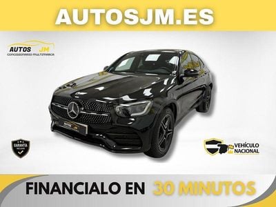 Usado Mercedes GLC300 245 CV (180 kW) 2020 Negro Coupe