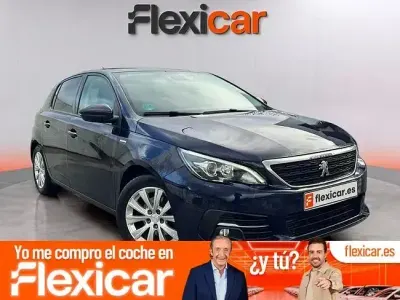 Usado Peugeot 308 Access 110 CV (80 kW) 2020 Azul Berlina