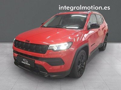 Usado Jeep Compass Night Eagle 130 CV (95 kW) 2022 Rojo SUV