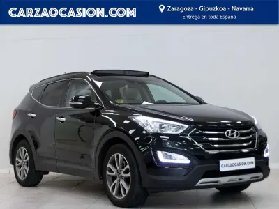 Usado Hyundai Santa Fe Style 197 CV (144 kW) 2015 Negro SUV
