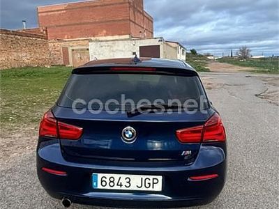 Usado BMW 118 Sport Line 143 CV (105 kW) 2015 Azul Utilitario