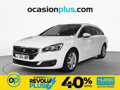 Usado Peugeot 508 Allure 150 CV (110 kW) 2014 Blanco Familiar