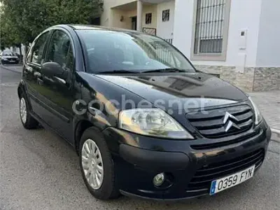 Usado Citroën C3 61 CV (44 kW) 2007 Negro Berlina