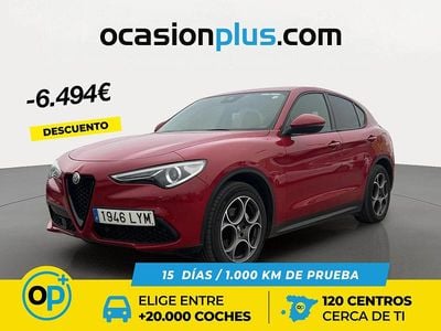 Usado Alfa Romeo Stelvio Sprint 200 CV (147 kW) 2022 Rojo SUV