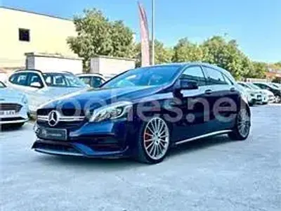 Usado Mercedes A45 AMG 381 CV (280 kW) 2016 Azul Berlina