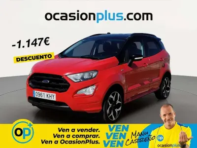 Usado Ford Ecosport ST-Line 99 CV (72 kW) 2018 Rojo SUV