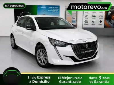 Usado Peugeot 208 Active 100 CV (73 kW) 2022 Blanco Utilitario
